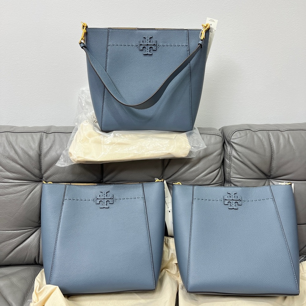 Tory Burch McGraw Hobo Shoulder Retail Bag ，Brand New - Picture 4 of 11